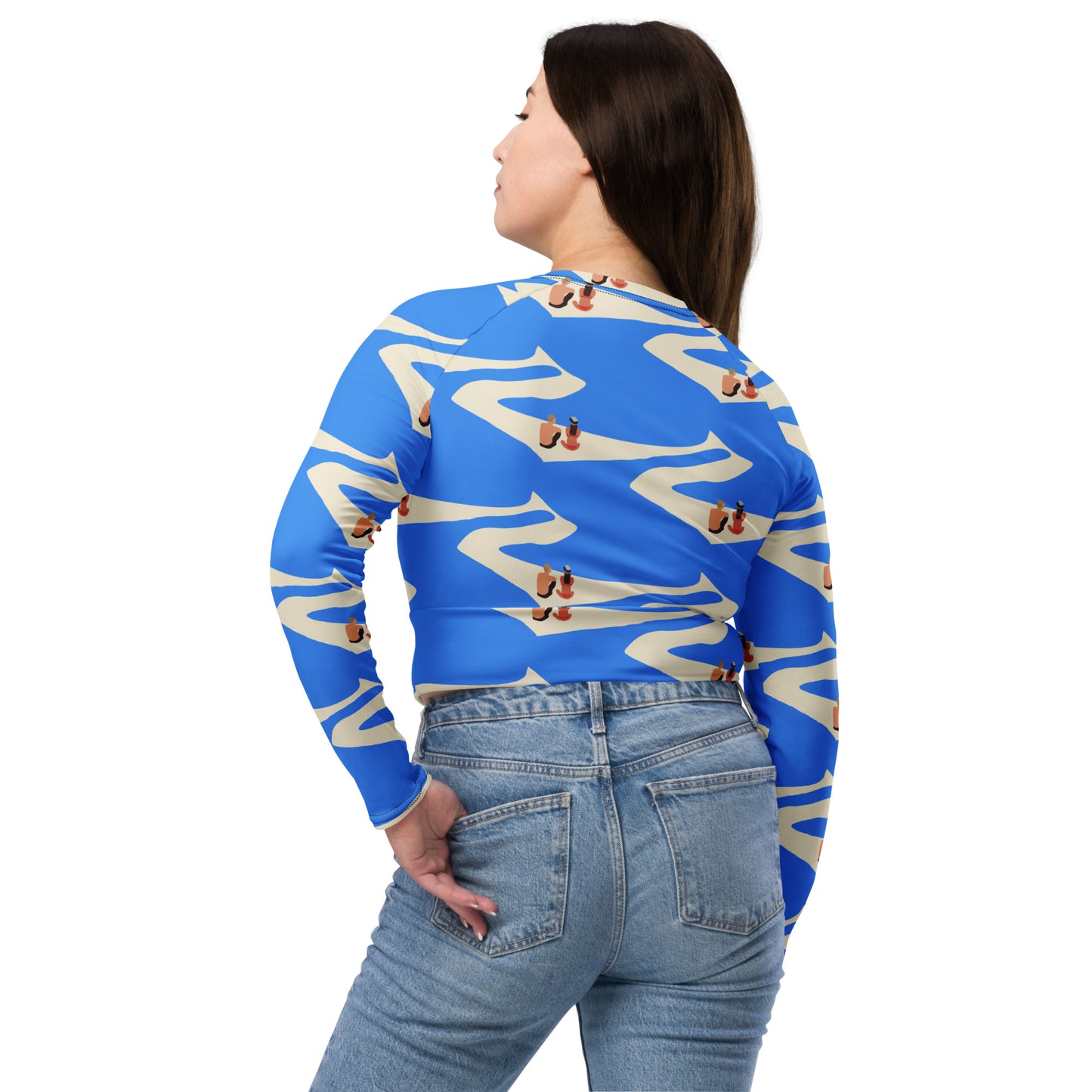 Seitan Limania Long Sleeve Crop Top