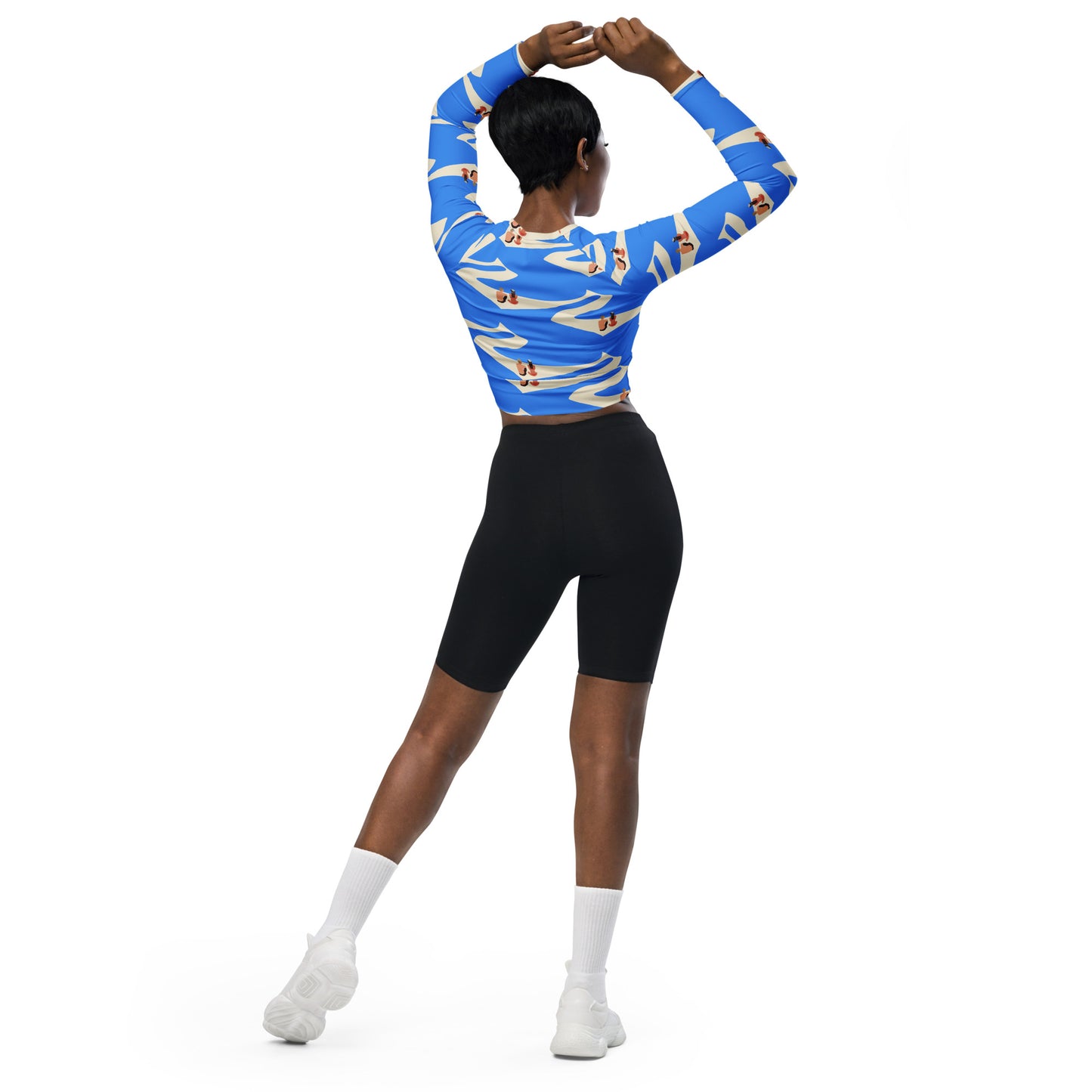 Seitan Limania Long Sleeve Crop Top