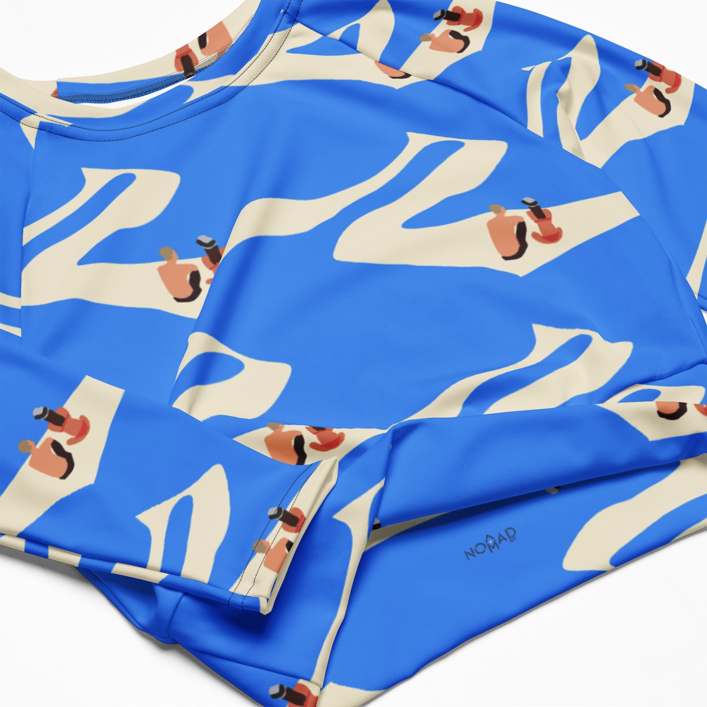 Seitan Limania Long Sleeve Crop Top