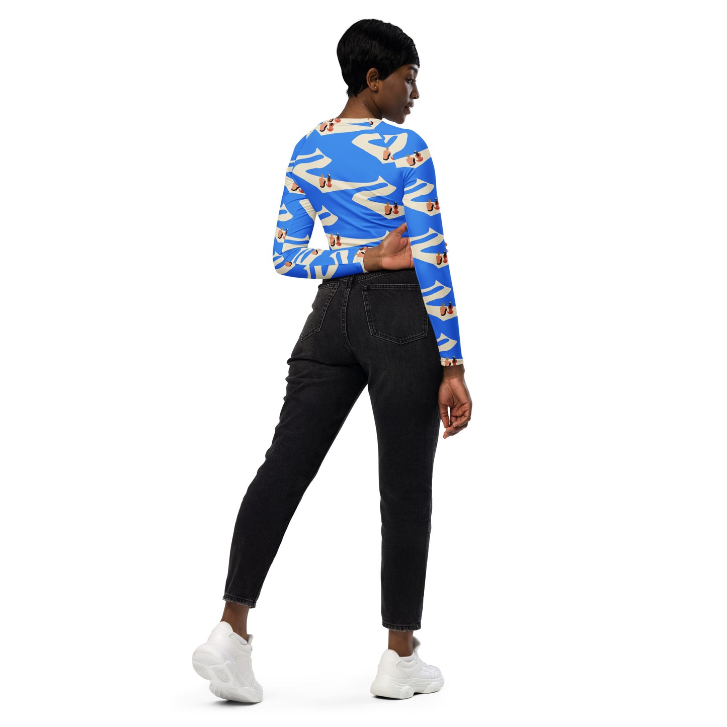 Seitan Limania Long Sleeve Crop Top