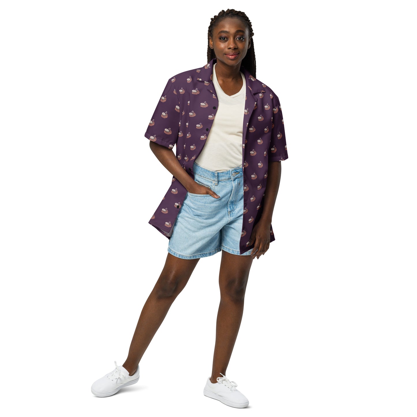 Epidaurus' Ancient Theatre Unisex Button Shirt