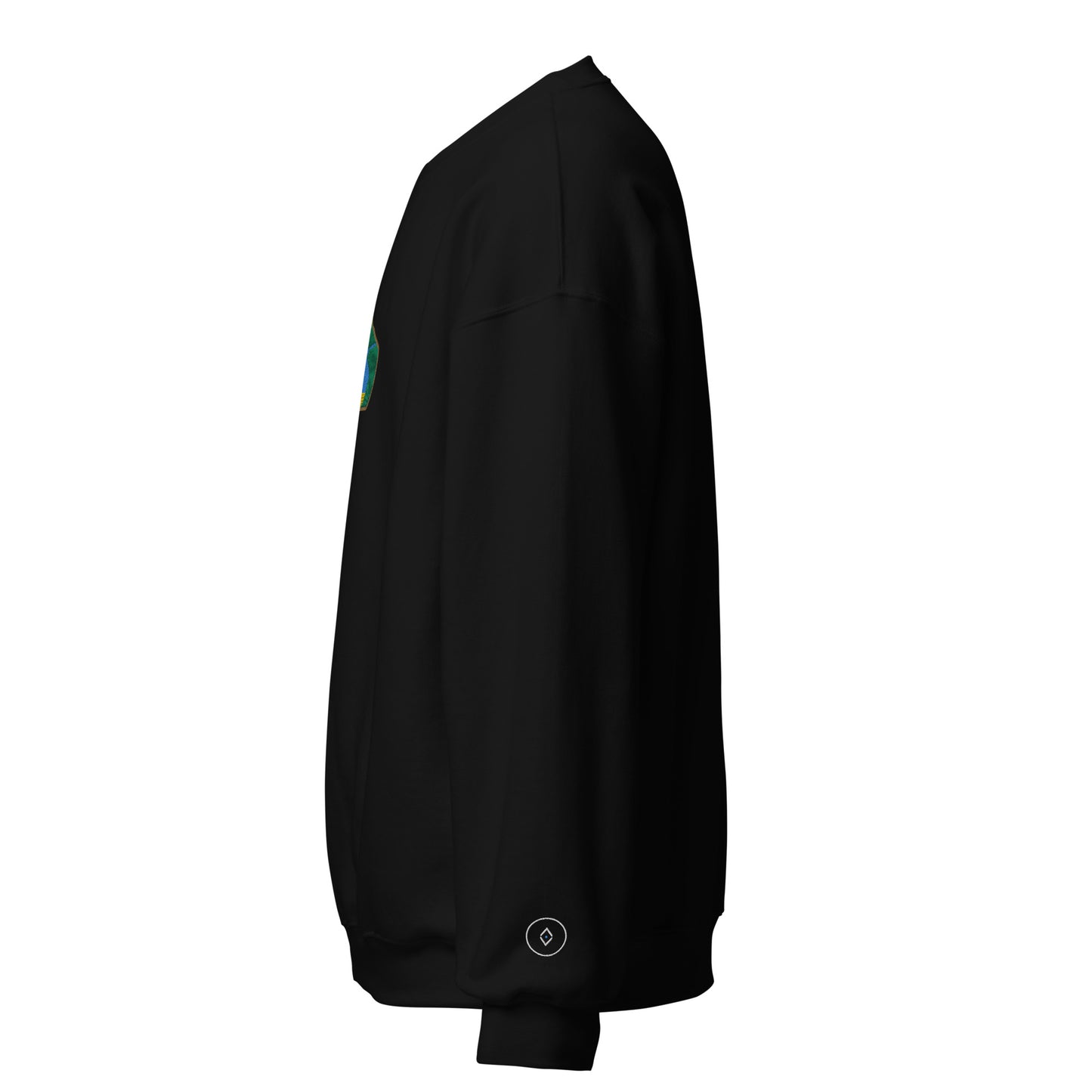 Seitan Limania Embroidered Unisex Sweatshirt (B/N)