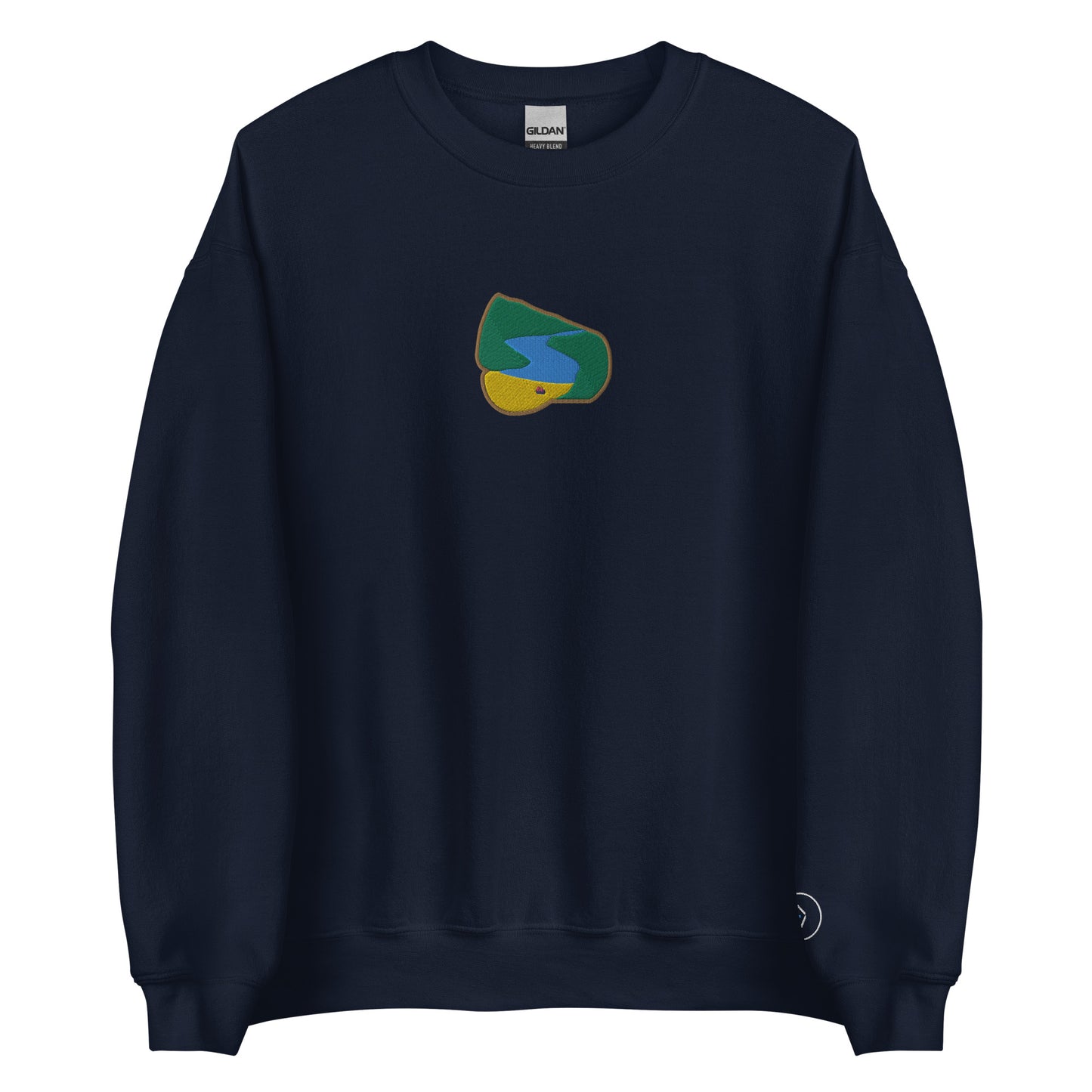 Seitan Limania Embroidered Unisex Sweatshirt (B/N)