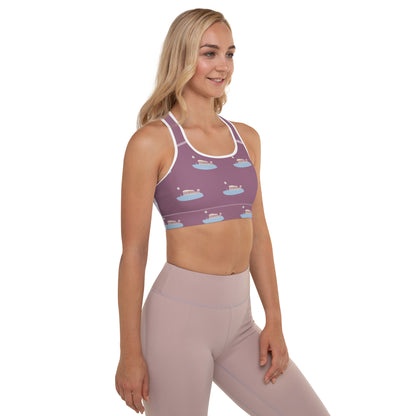 Acropolis' Parthenon of Athens Padded Sports Bra