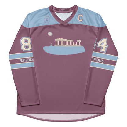 Acropolis' Parthenon of Athens Hockey jersey (Nomadina)