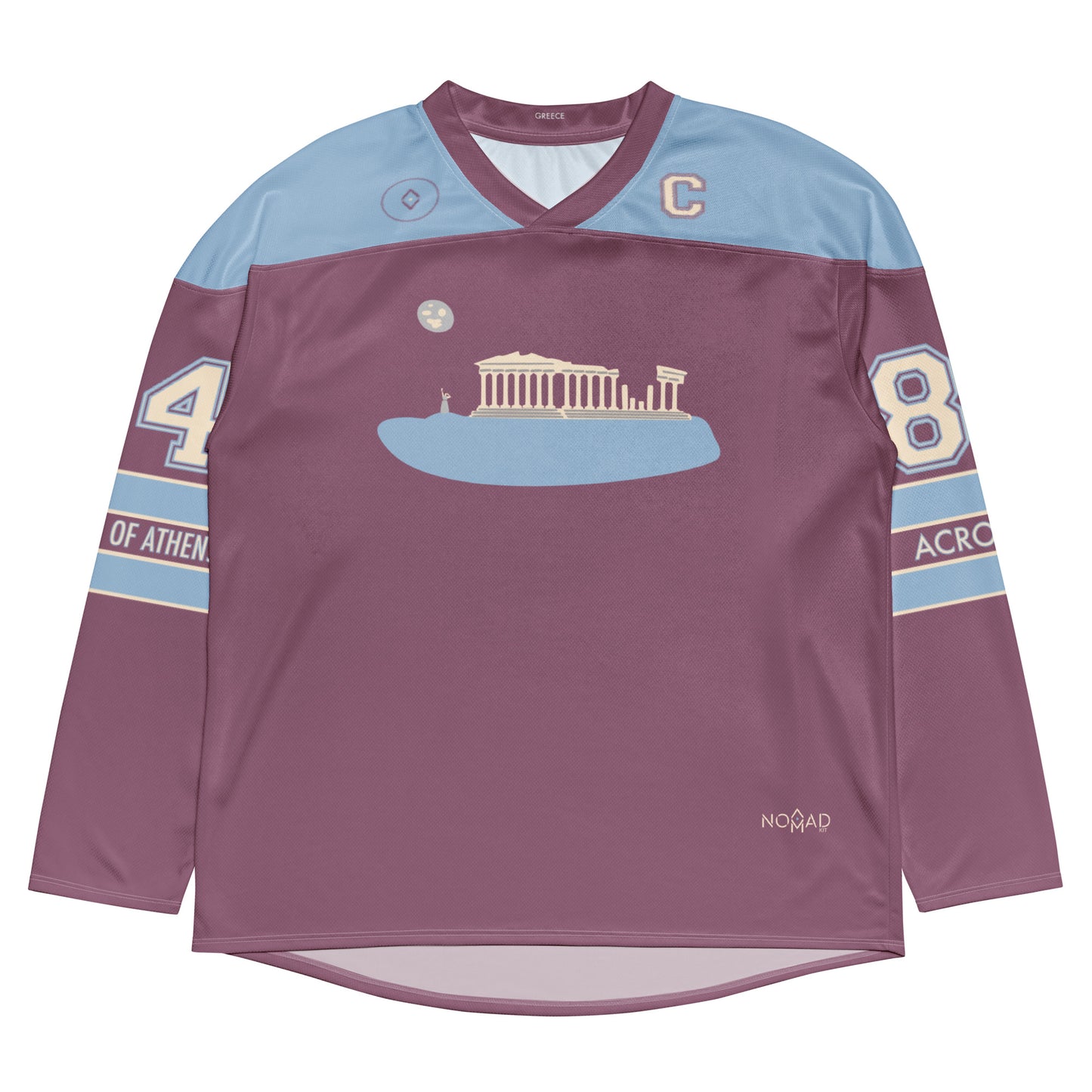 Acropolis' Parthenon of Athens Hockey jersey (Nomadakis)