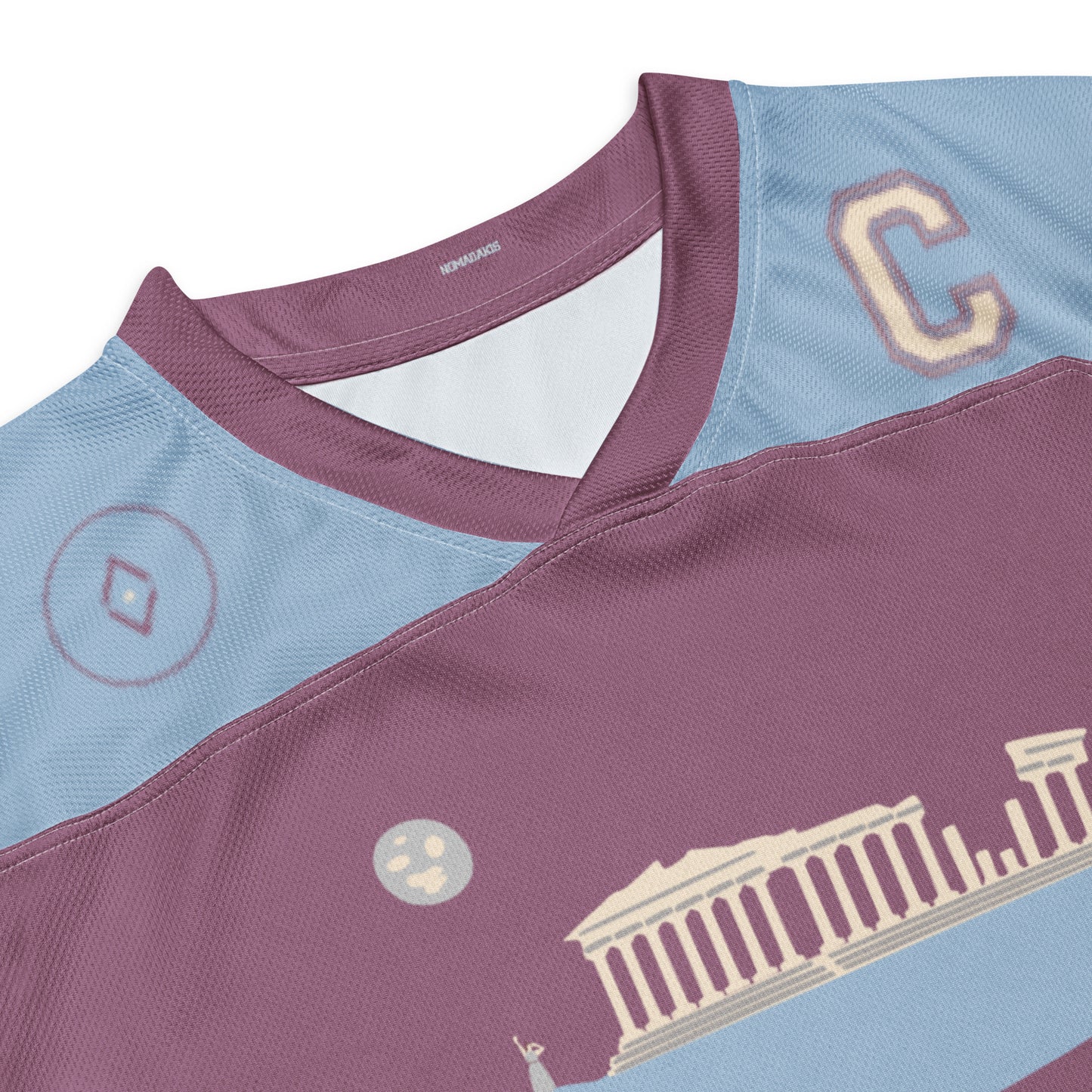 Acropolis' Parthenon of Athens Hockey jersey (Nomadina)