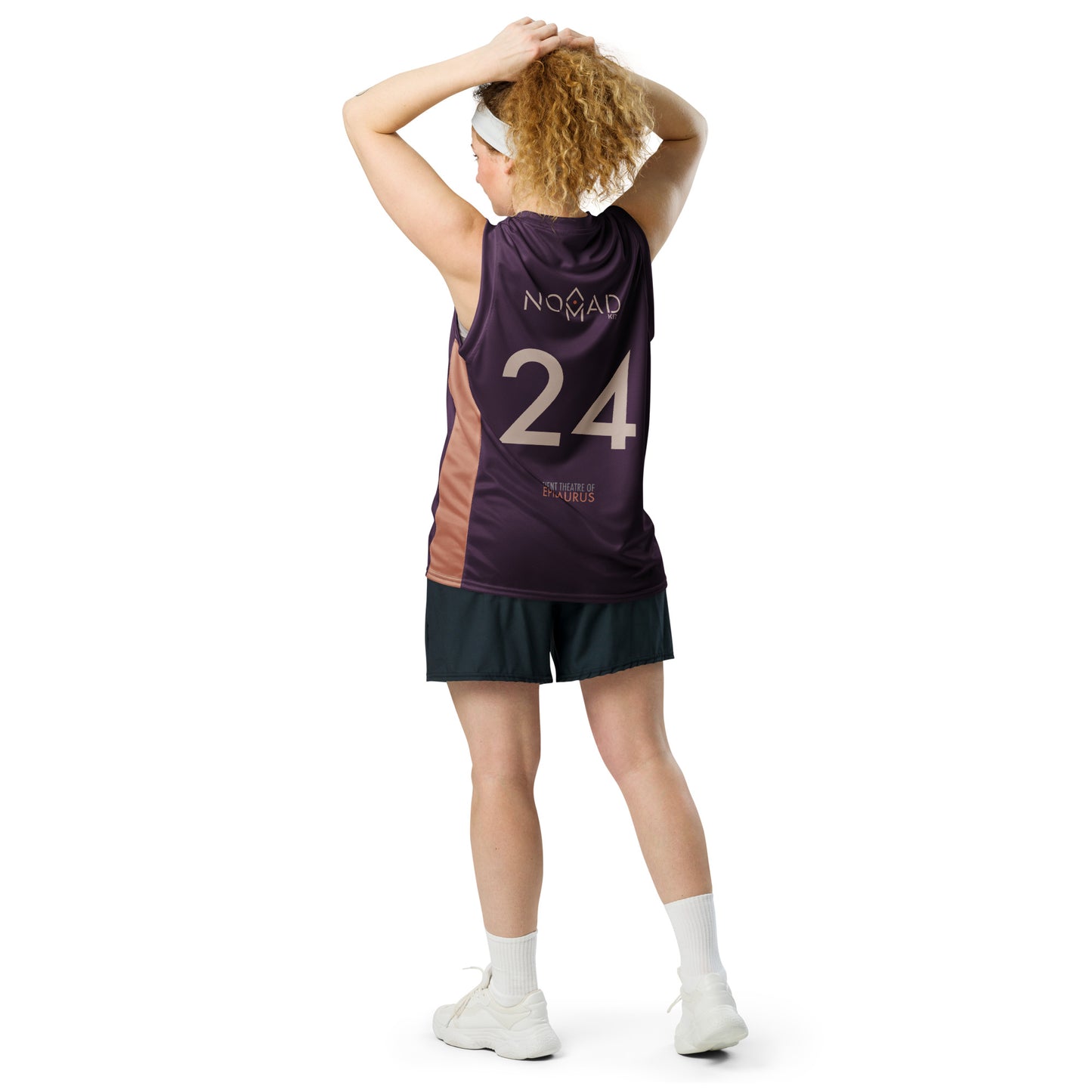 Epidaurus' Ancient Theatre Unisex Basketball Jersey