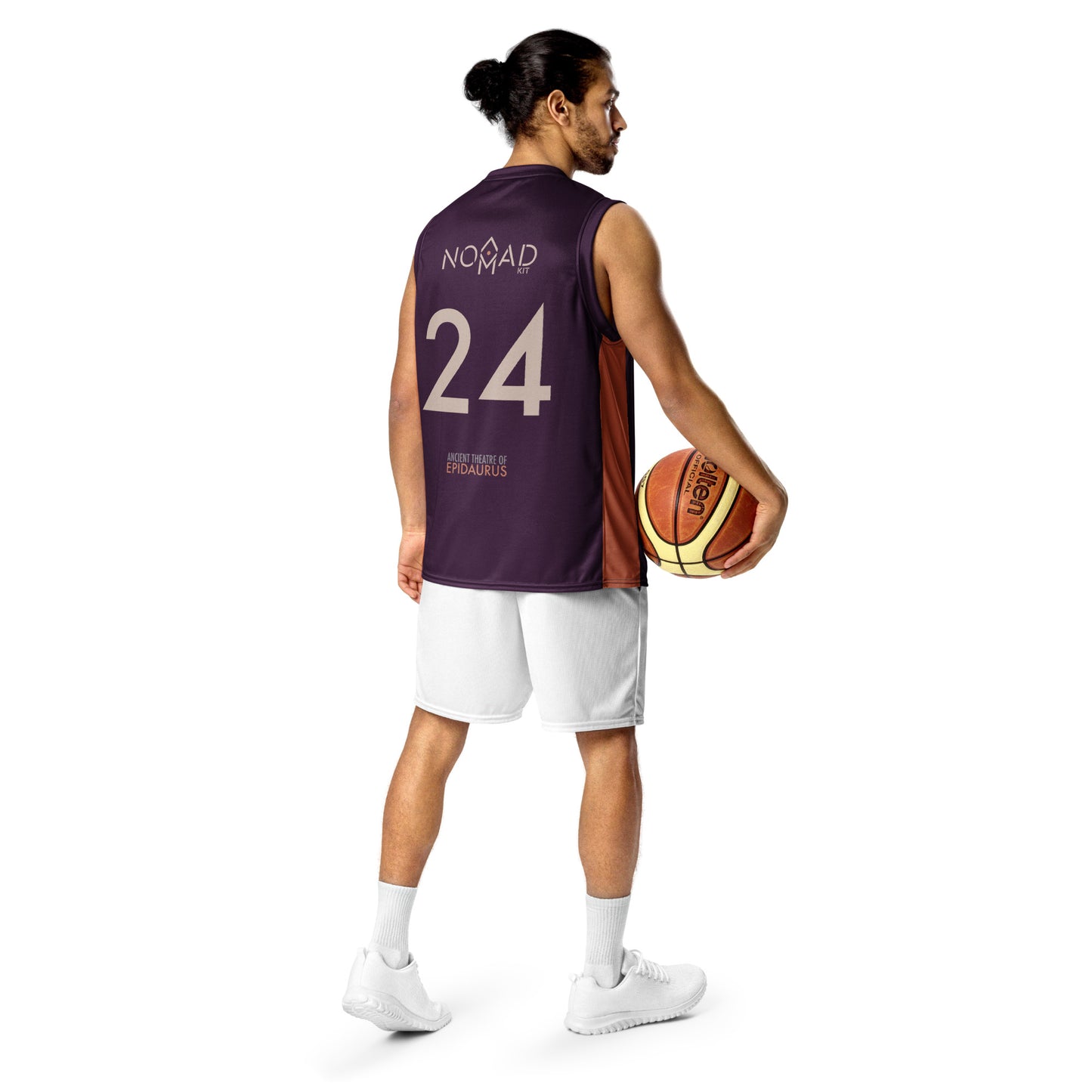 Epidaurus' Ancient Theatre Unisex Basketball Jersey