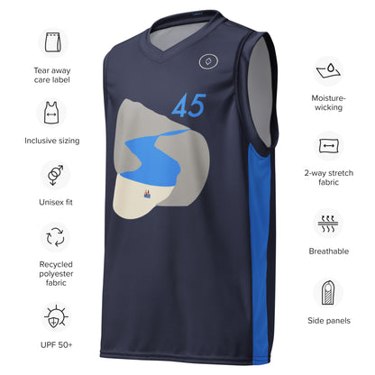 Seitan Limania Unisex Basketball Jersey