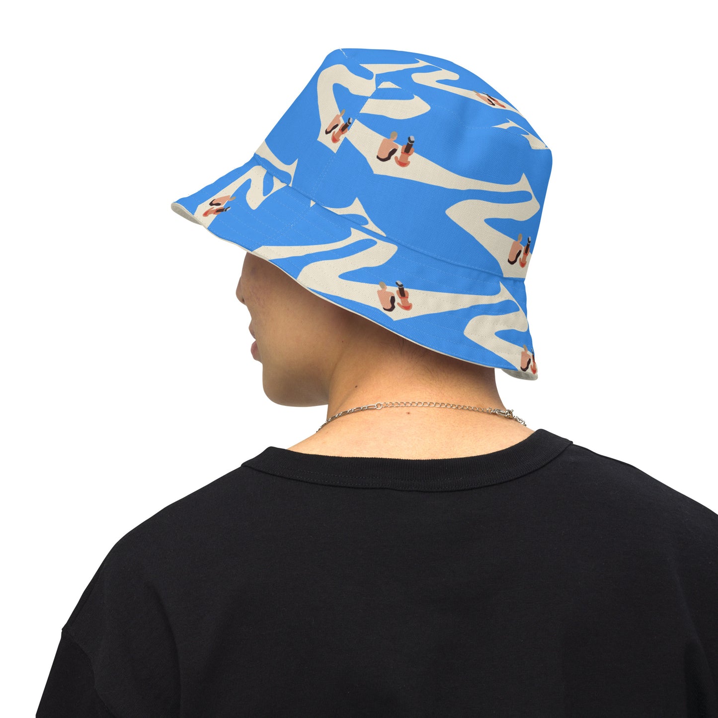 Seitan Limania Reversible Bucket hat