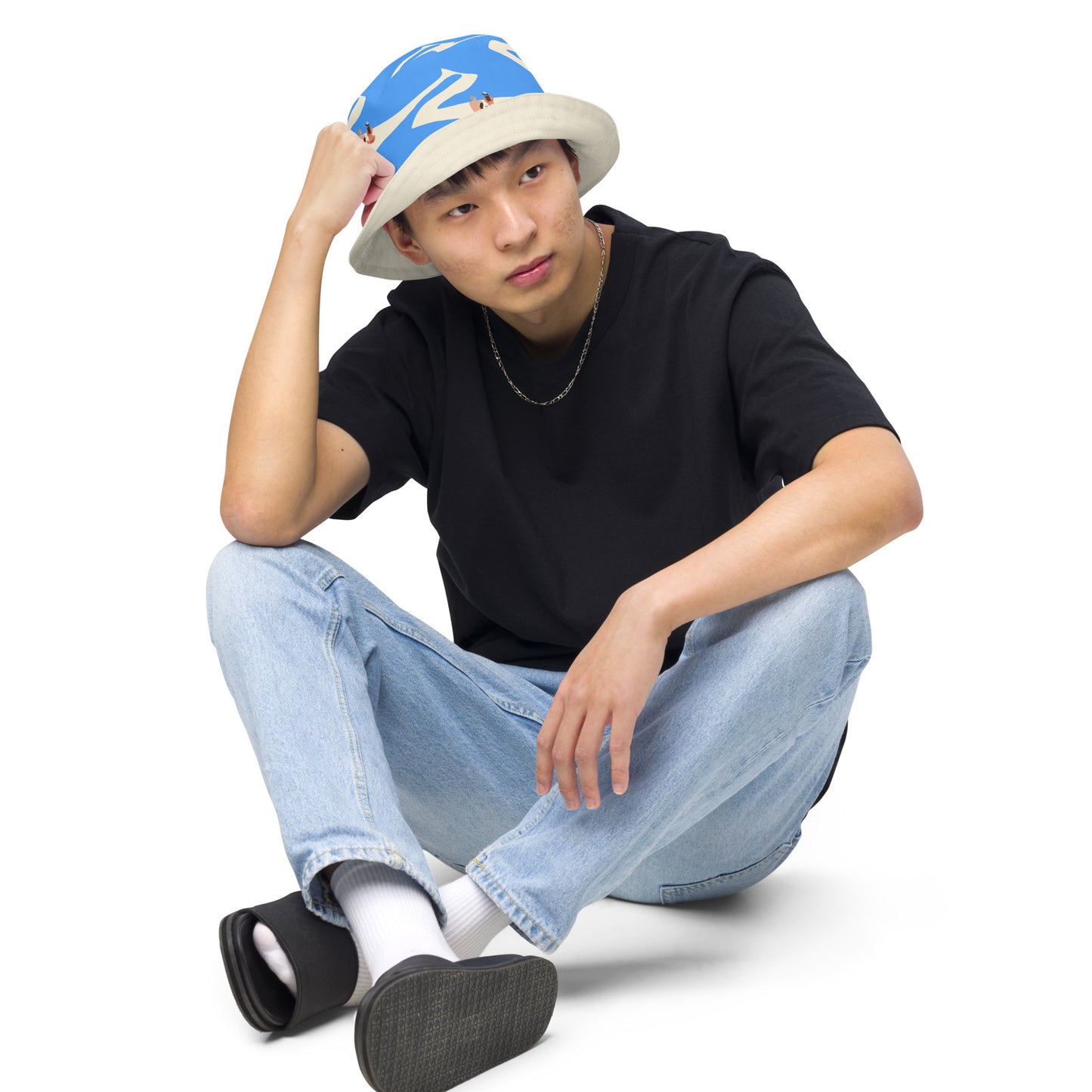 Seitan Limania Reversible Bucket hat