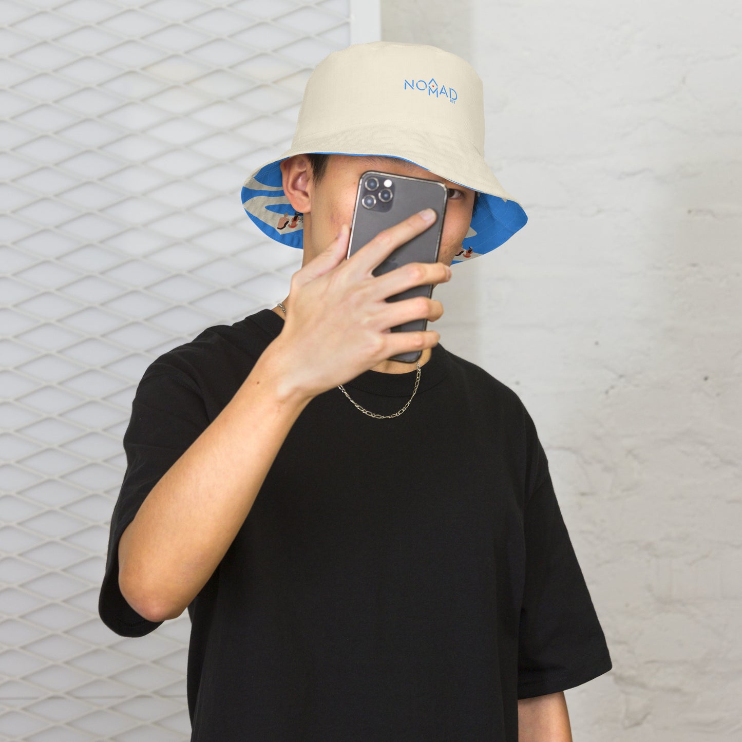 Seitan Limania Reversible Bucket hat