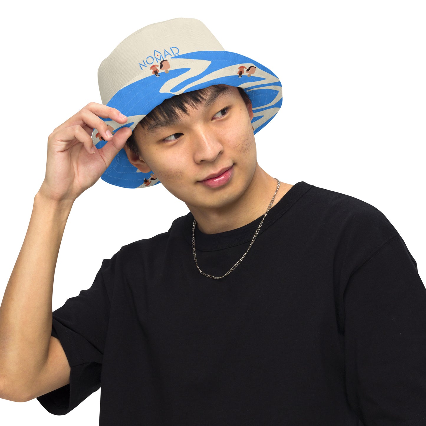 Seitan Limania Reversible Bucket hat