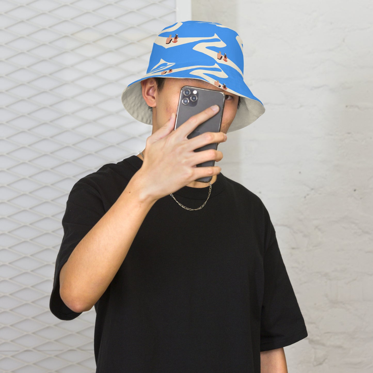 Seitan Limania Reversible Bucket hat