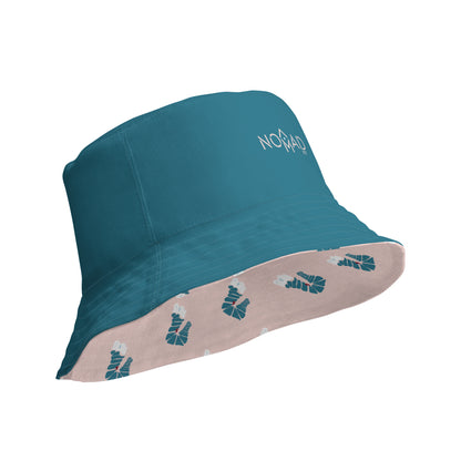 Santorini Stairs Reversible Bucket hat