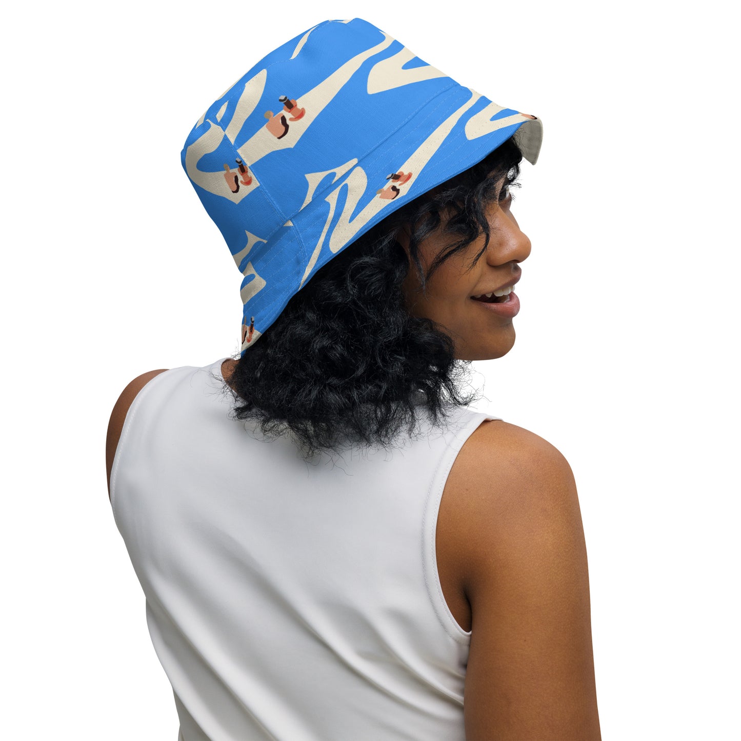 Seitan Limania Reversible Bucket hat