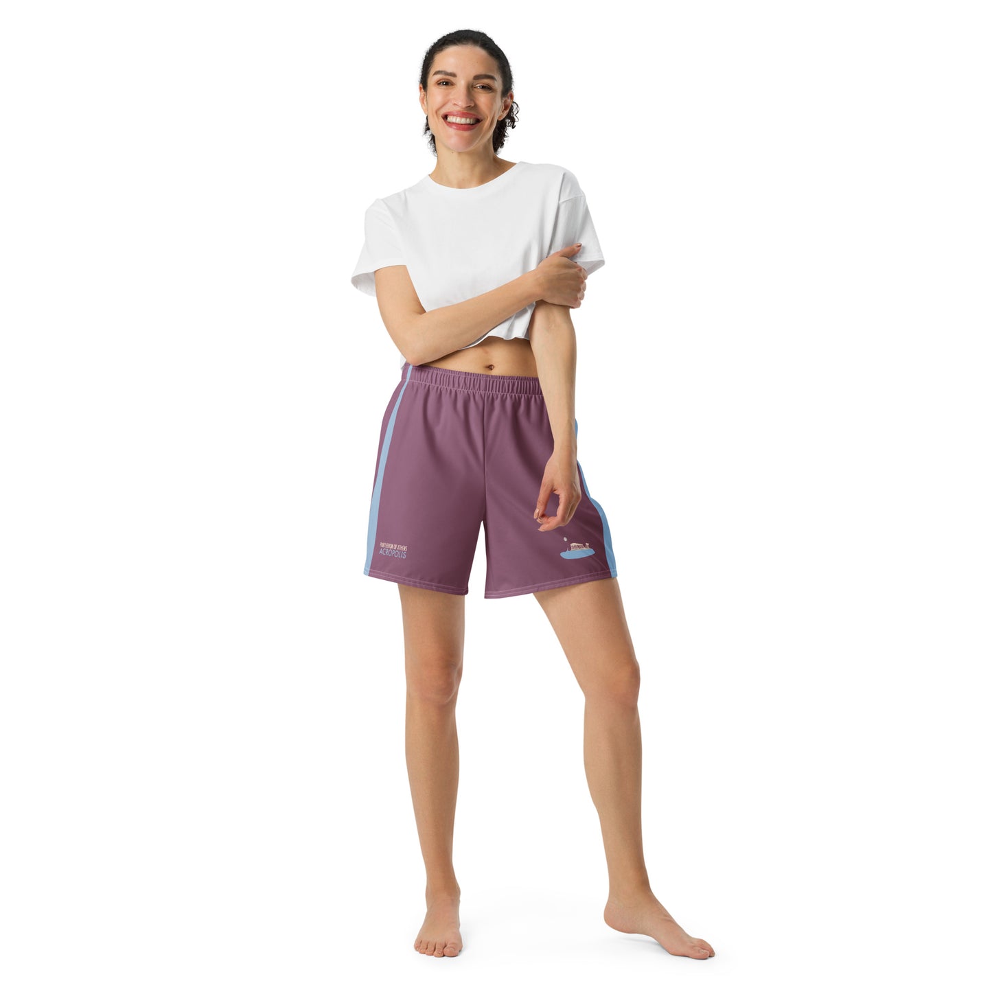 Acropolis' Parthenon of Athens Unisex Athletic Long Shorts