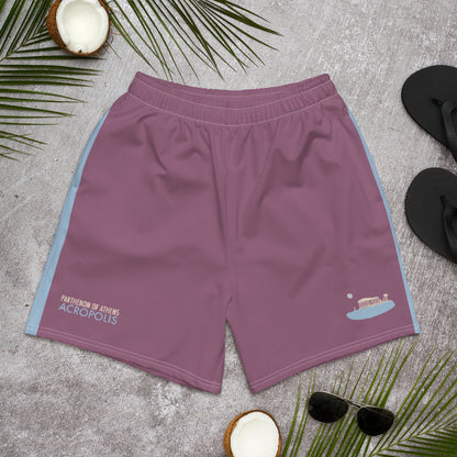 Acropolis' Parthenon of Athens Unisex Athletic Long Shorts