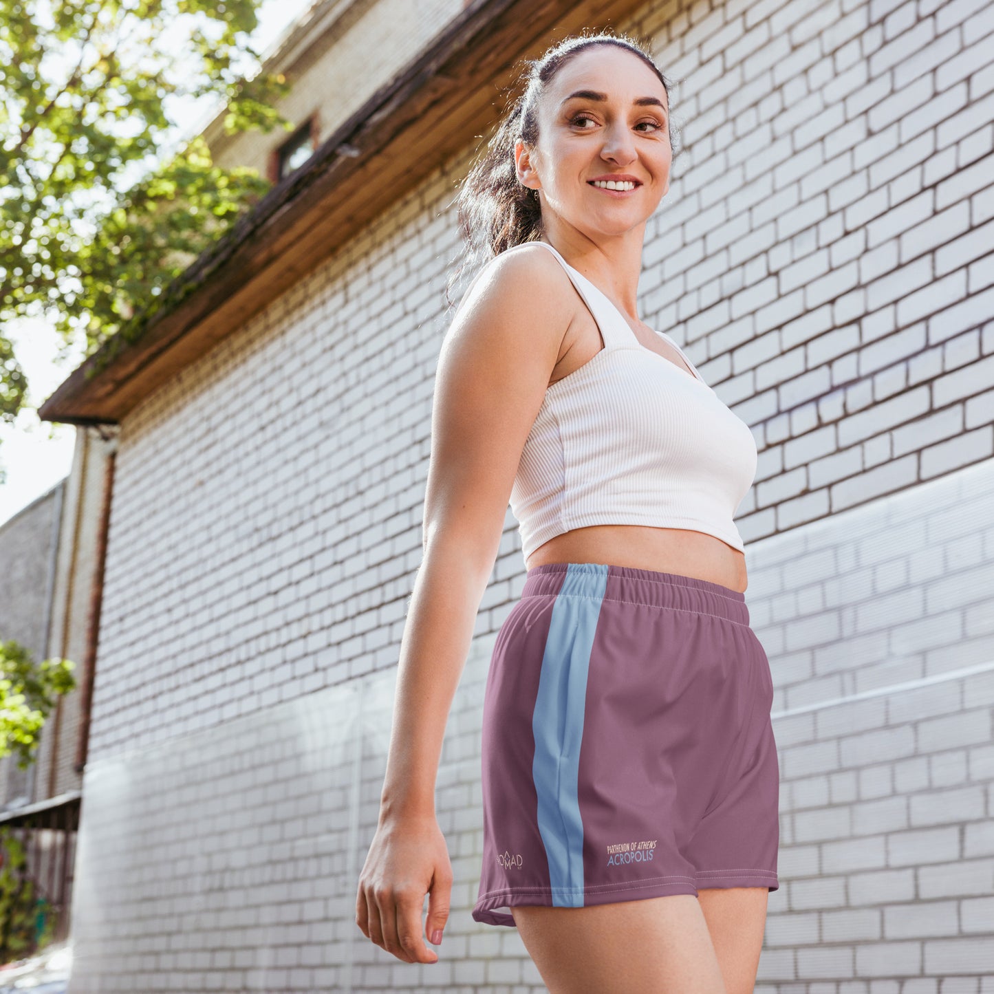 Acropolis Parthenon of Athens Athletic Shorts