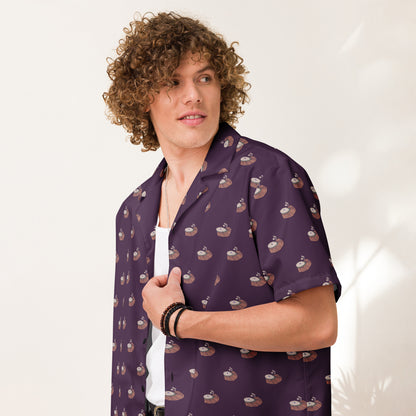 Epidaurus' Ancient Theatre Unisex Button Shirt