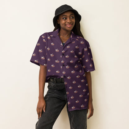 Epidaurus' Ancient Theatre Unisex Button Shirt