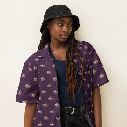 Epidaurus' Ancient Theatre Unisex Button Shirt