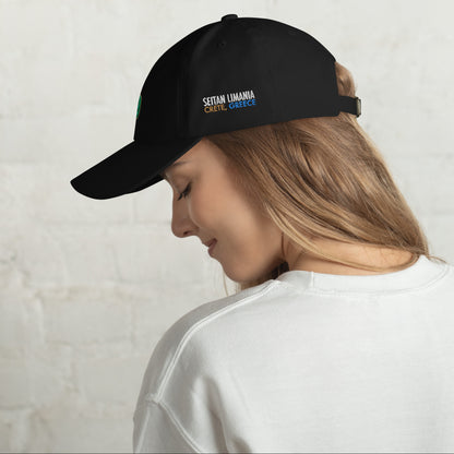 Seitan Limania Embroidered Dad hat (Bk/Nv)