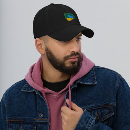 Seitan Limania Embroidered Dad hat (Bk/Nv)