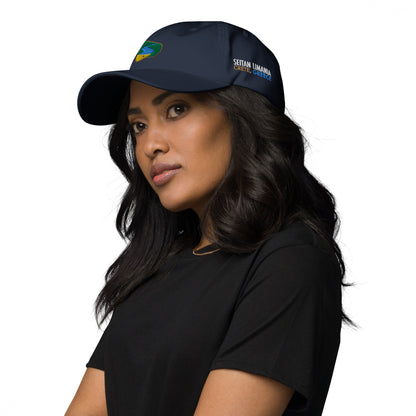 Seitan Limania Embroidered Dad hat (Bk/Nv)