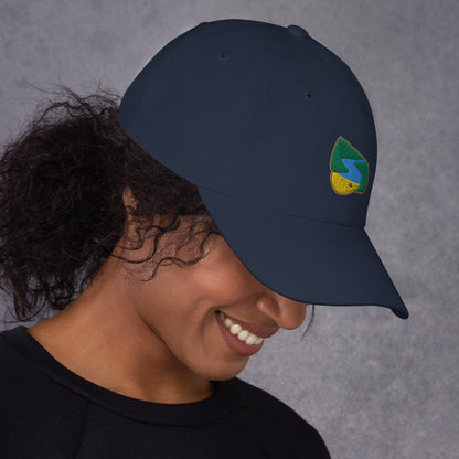 Seitan Limania Embroidered Dad hat (Bk/Nv)