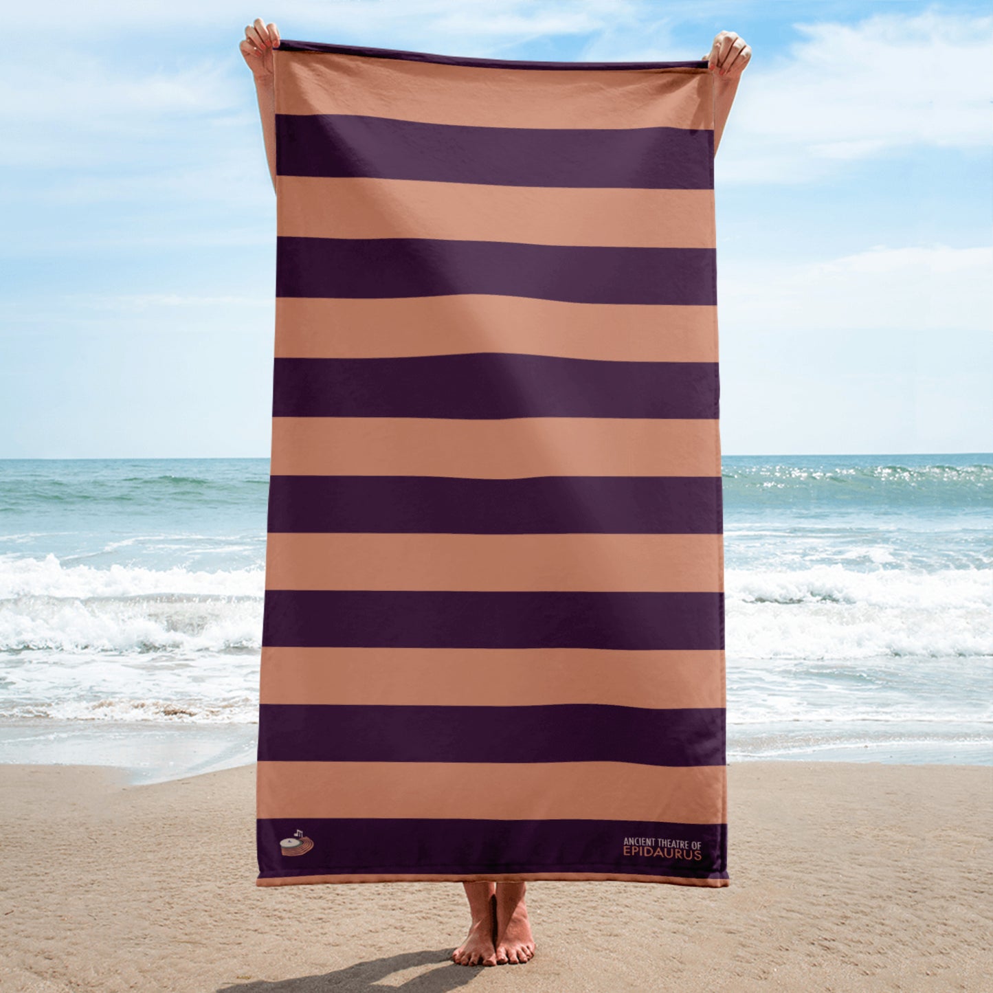 Epidaurus' Ancient Theatre Sublimated Towel