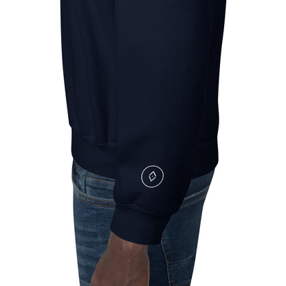 Seitan Limania Embroidered Unisex Sweatshirt (B/N)