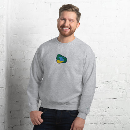 Seitan Limania Embroidered Unisex Sweatshirt (LB/SG/LP/W)