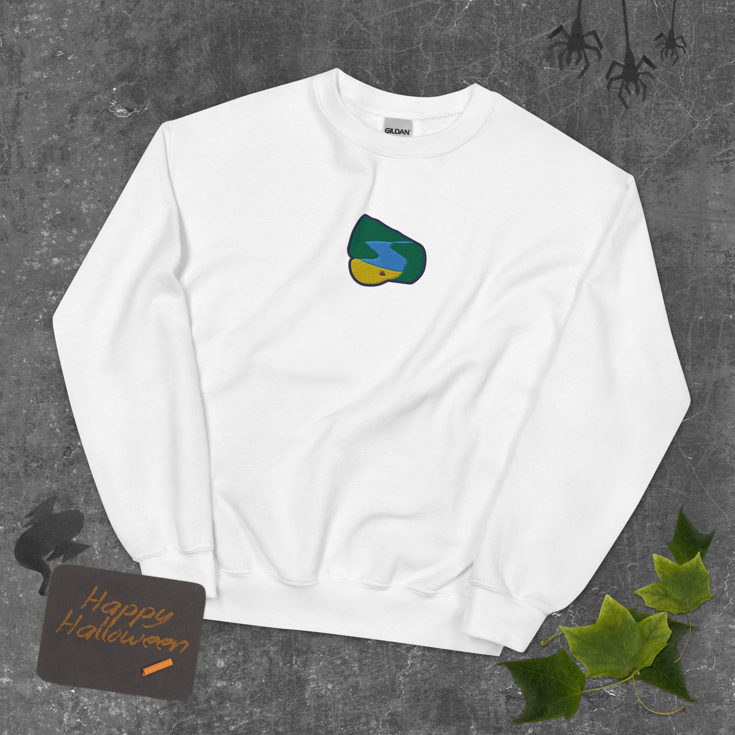 Seitan Limania Embroidered Unisex Sweatshirt (LB/SG/LP/W)