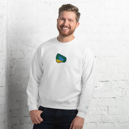 Seitan Limania Embroidered Unisex Sweatshirt (LB/SG/LP/W)