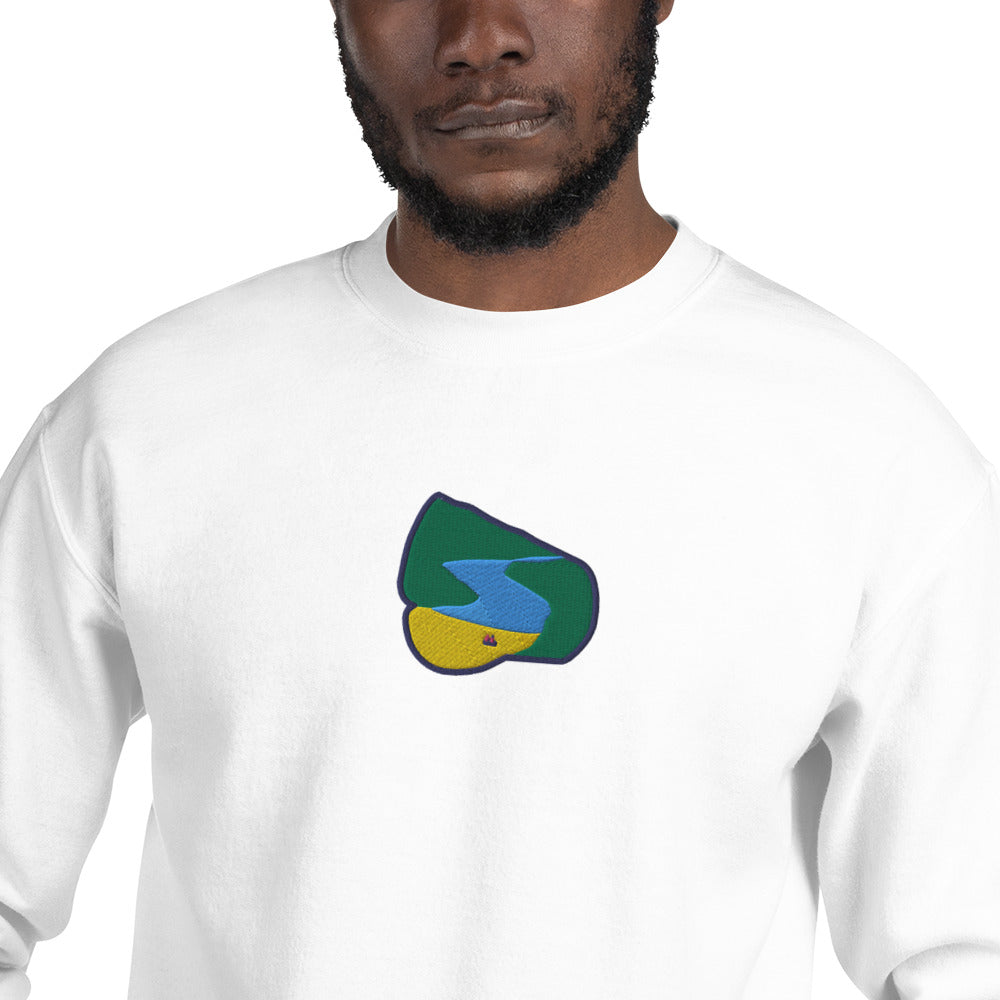 Seitan Limania Embroidered Unisex Sweatshirt (LB/SG/LP/W)